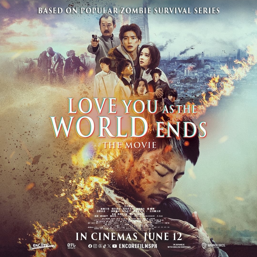 Japanese Apocalyptic Movie “Love You As The World Ends” coming to Philippines cinemas This June