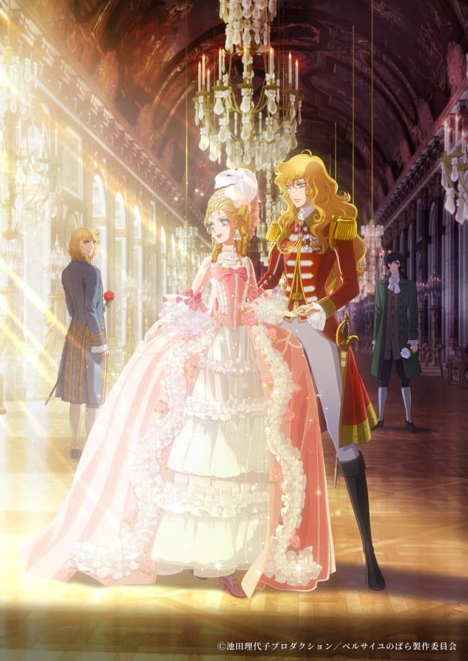 The Brand-new “The Rose of Versailles” Anime Film is Scheduled for Early Spring 2025 in Japan