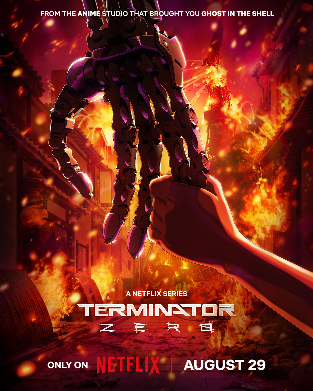 “TERMINATOR ZERO” Web Anime Key Visual Revealed