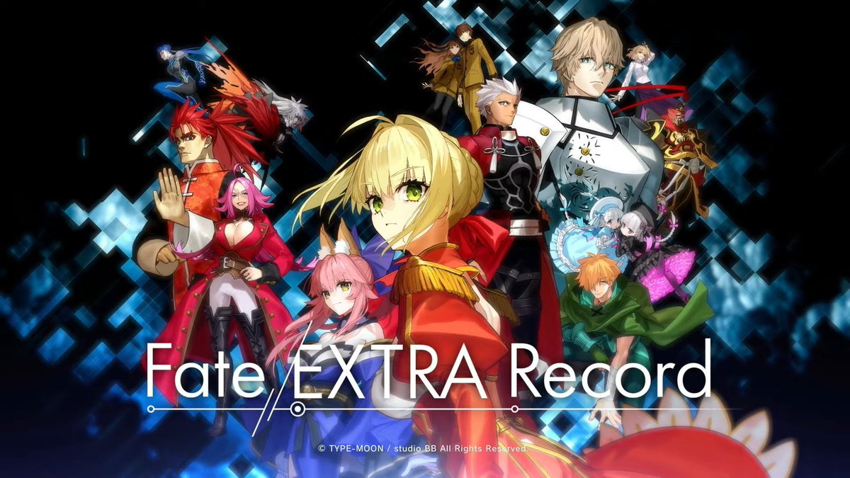 Fate/Extra Record Game Reveals 2025 Release for Switch, PS5, PS4, Steam in New Video