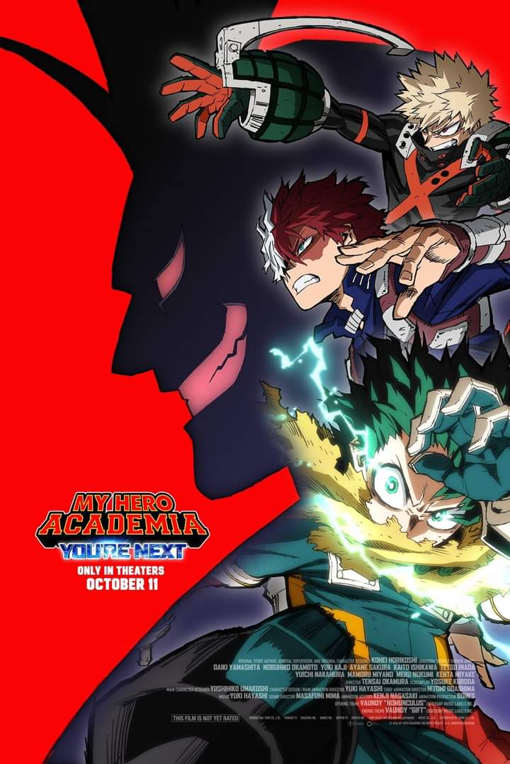 “My Hero Academia: You’re Next” New Poster Released