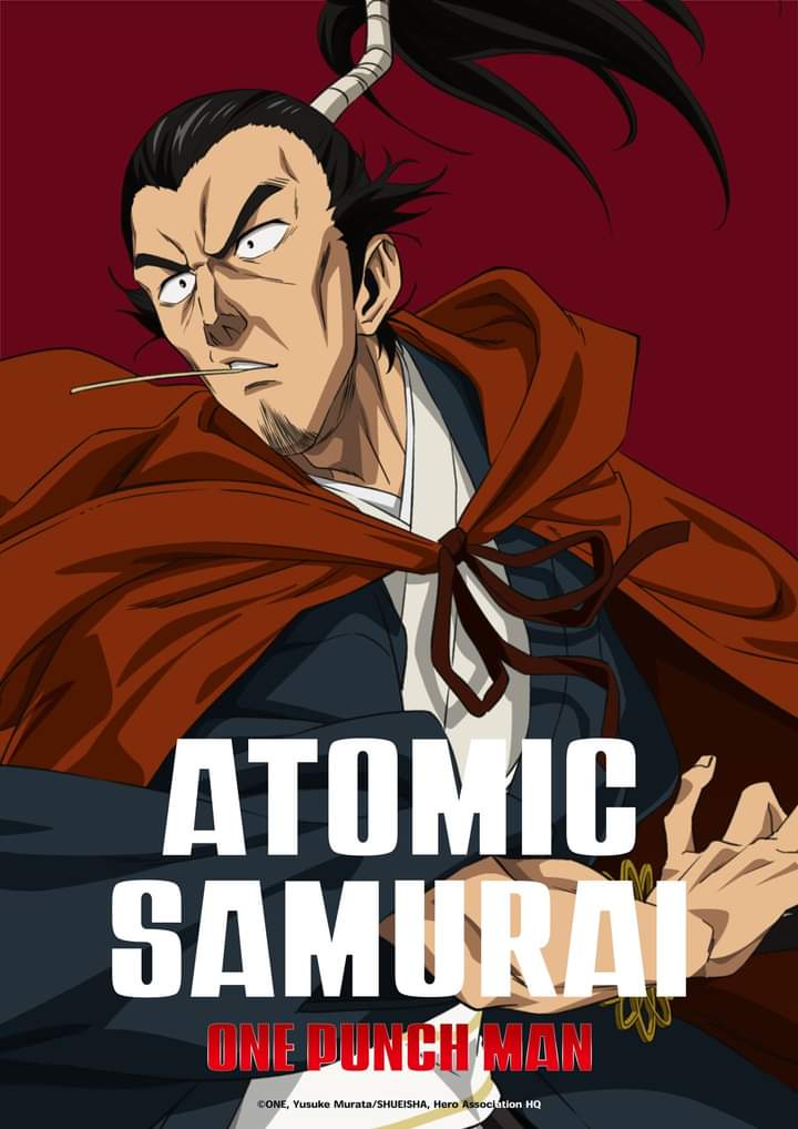 “One-Punch Man” Hero Visual #07: Atomic Samurai Released