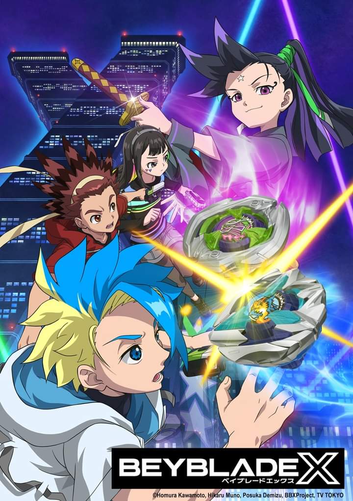 Ongoing TV Anime “BEYBLADE X” New Chapter Release Date, Visual & Theme Songs Revealed