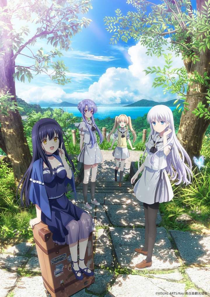 “Summer Pockets” TV Anime Main Visual, 1st PV, and Consecutive 2 Cour Broadcast Revealed