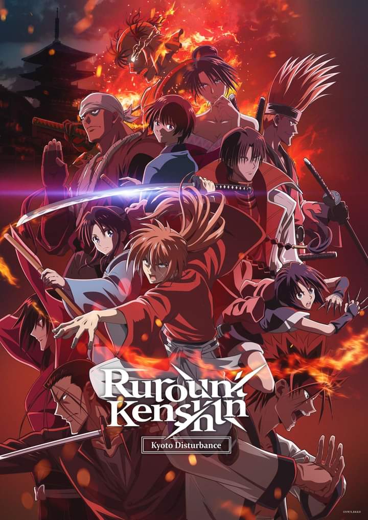 “Rurouni Kenshin -Kyoto Disturbance-” (Season 2) New Key Visual, PV, and Release Date Revealed