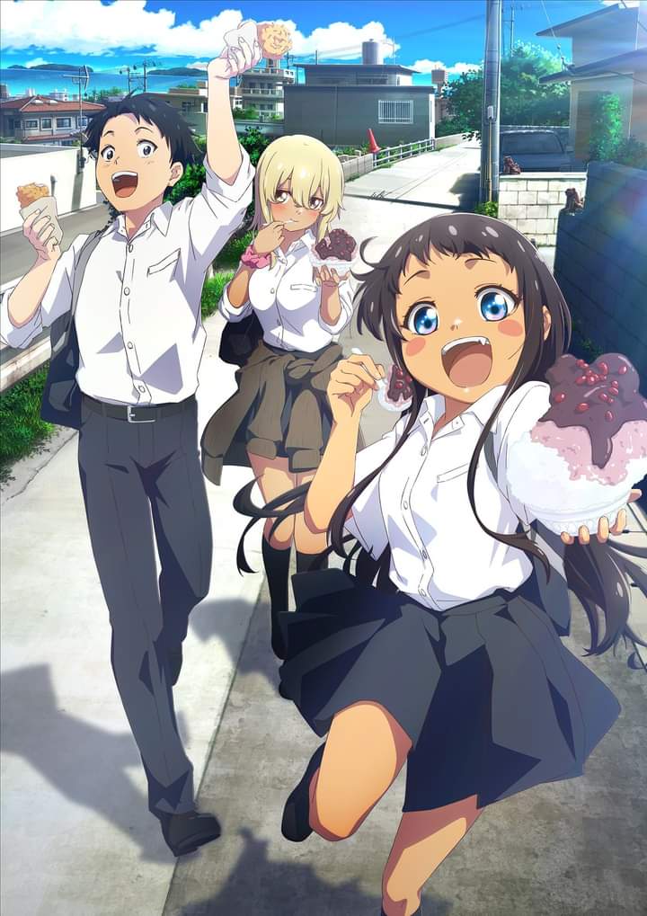 “Okinawa de Suki ni Natta Ko ga Hougen Sugite Tsura Sugiru” TV Anime Key Visual Unveiled