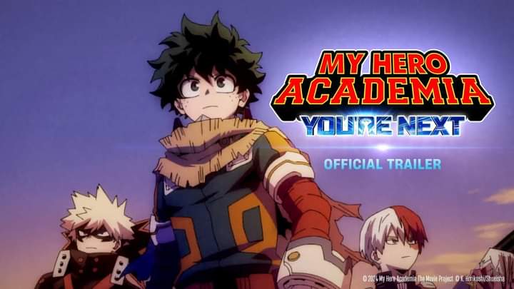 “My Hero Academia: You’re Next” New Trailer Released with English Sub & Dub