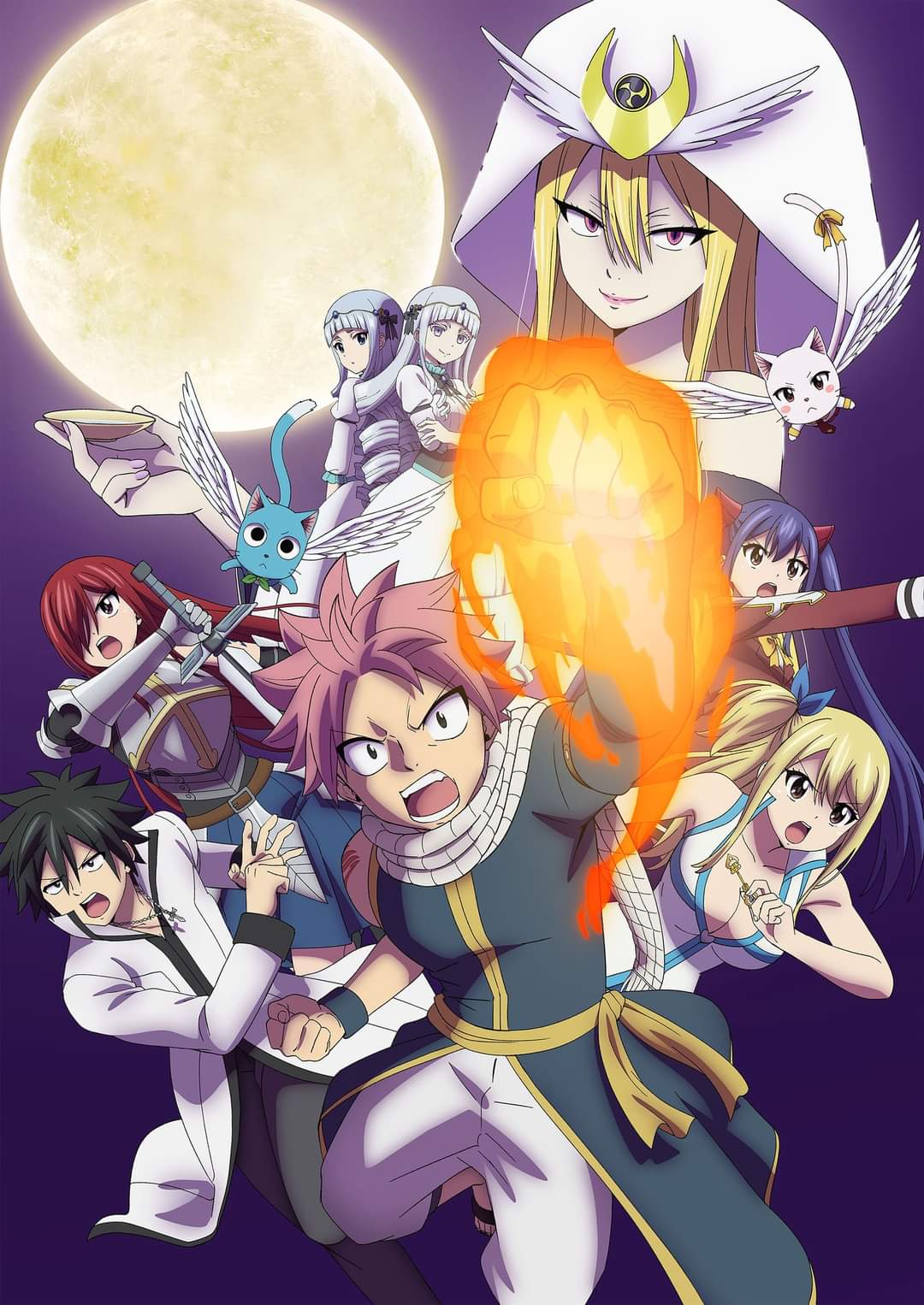 “FAIRY TAIL 100 YEARS QUEST” Ongoing TV Anime New Key Visual & PV Released