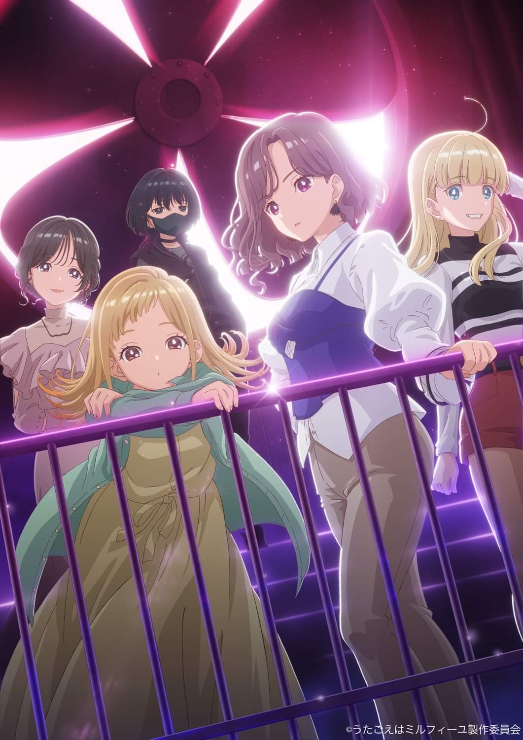 “Harmony of Mille-Feuille” TV Anime New Key Visual Featuring Parabola Released